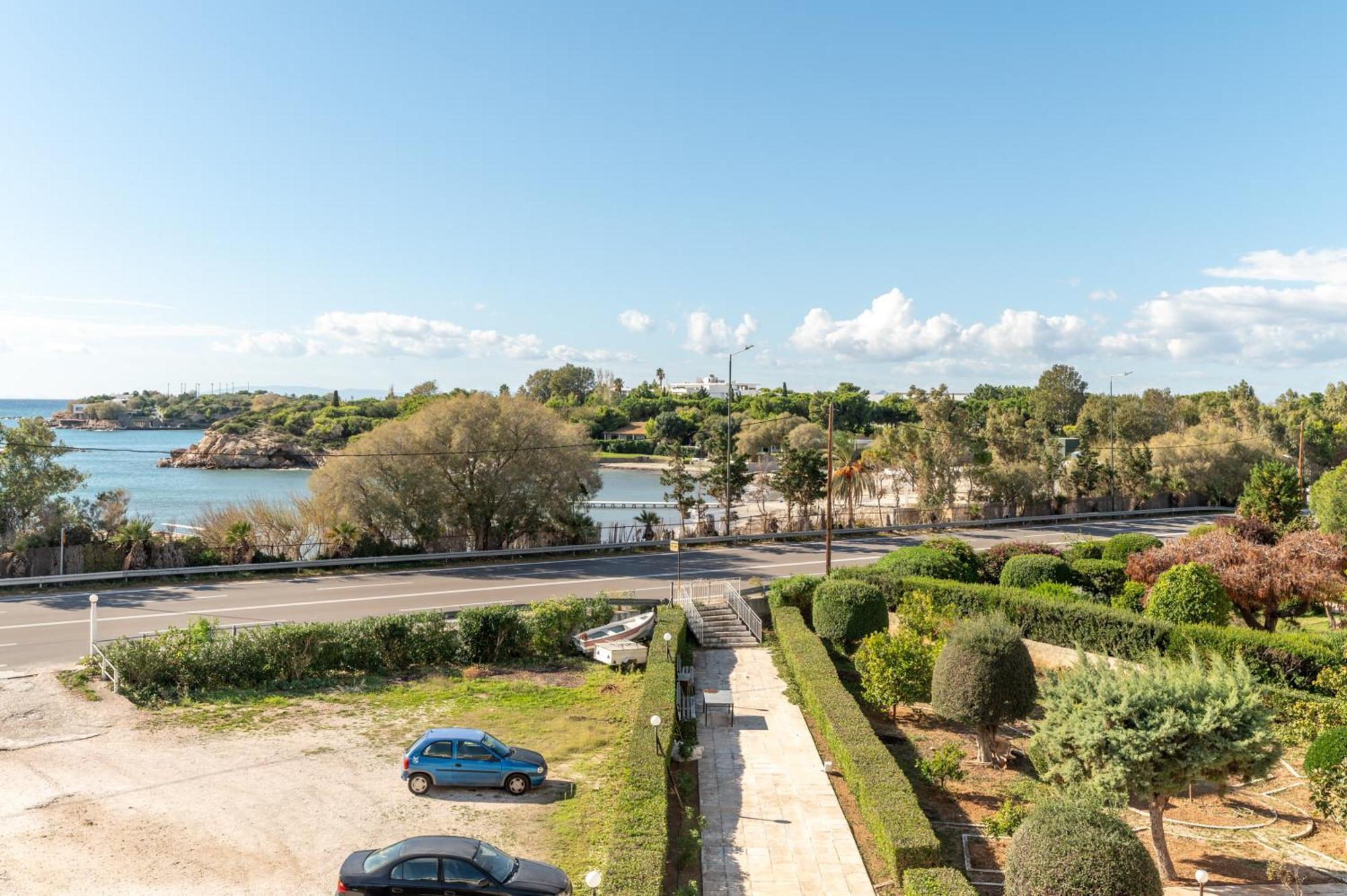 Amazing Sea View Apartment Kalivia Thorikou Esterno foto